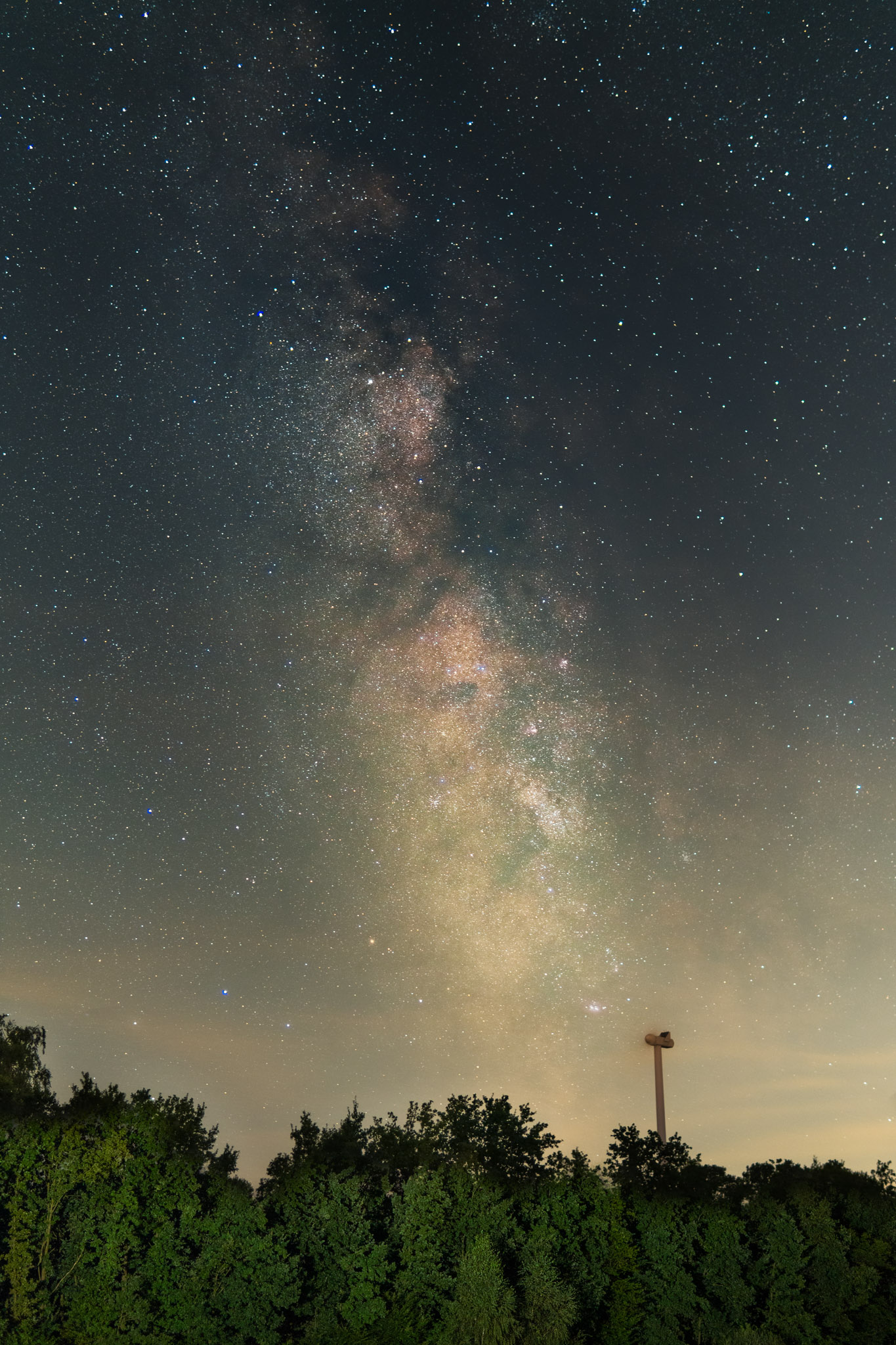 Der Kern der Milchstraße